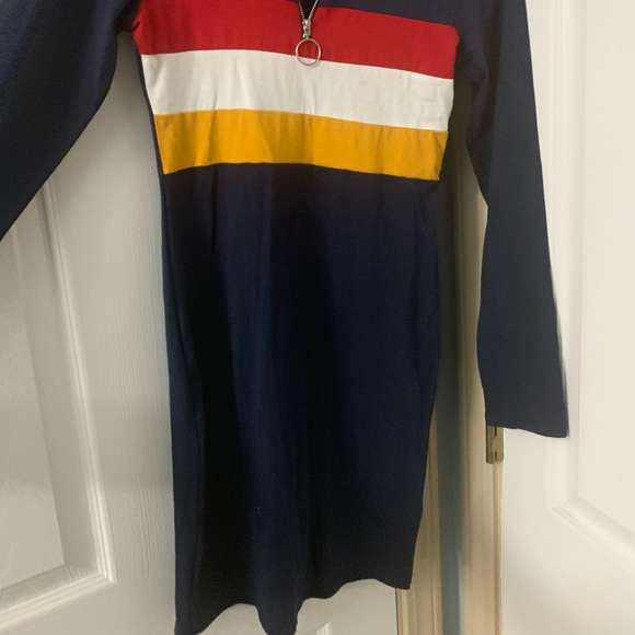 agaci half zip body con dress - Picture 5 of 6